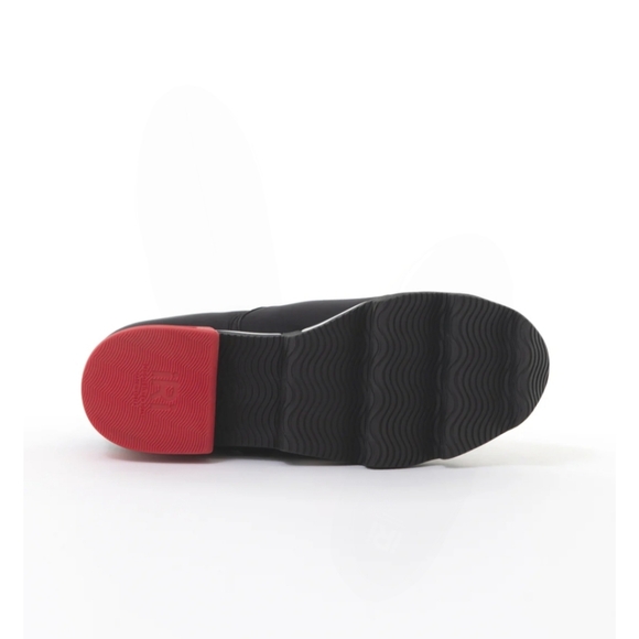 New Without Box Iri Black Red Low Top Sneakers - Picture 3 of 6